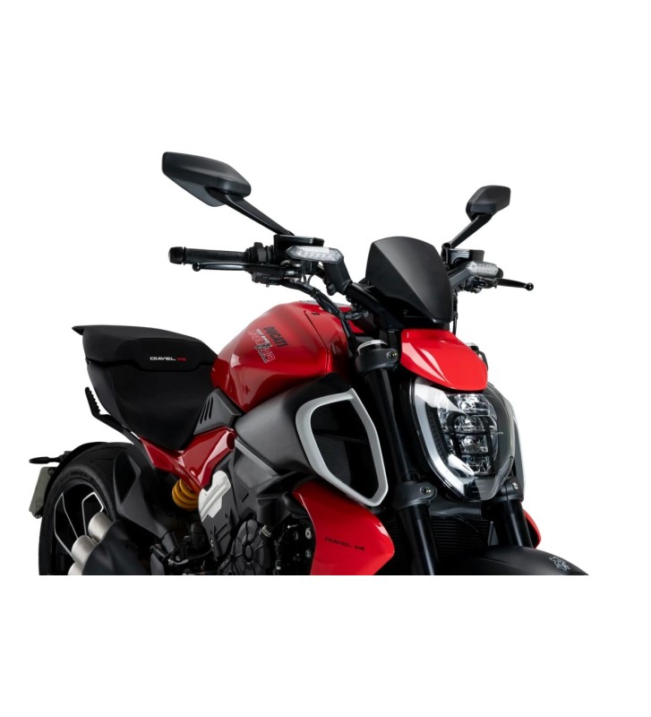 PUIG Frontal New Generation Sport Plus para DUCATI Diavel V4 2025 PUIG Frontal New Generation Sport Plus para DUCATI Diavel V4 2025