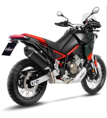 LEOVINCE Ponteira de Escape LV-14 BLACK EDITION para APRILIA TUAREG 660 22-25