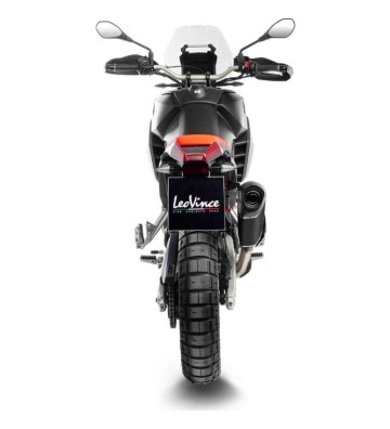 LEOVINCE LV-14 BLACK EDITION Slip-on for APRILIA TUAREG 660 22-25