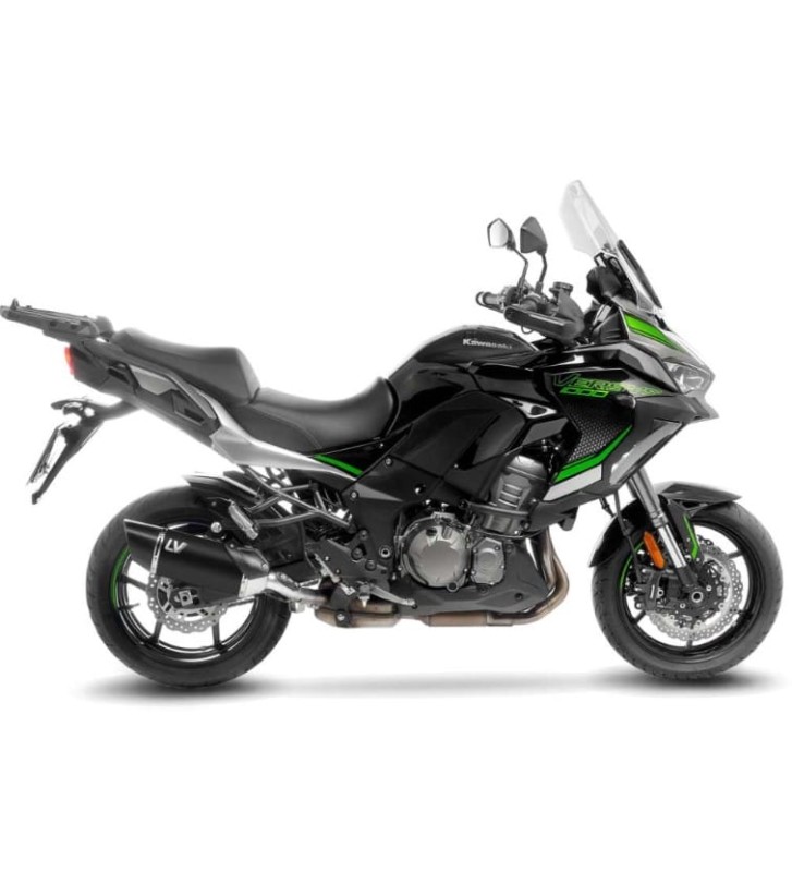 LEOVINCE LV-14 R BLACK EDITION Slip-on for KAWASAKI VERSYS 1000 19-24 LEOVINCE LV-14 R BLACK EDITION Slip-on for KAWASAKI VERSYS 1000 19-24