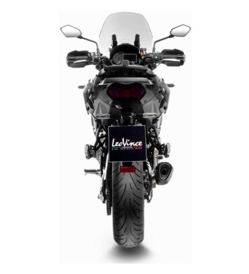 LEOVINCE LV-14 R BLACK EDITION Slip-on for KAWASAKI VERSYS 1000 19-24