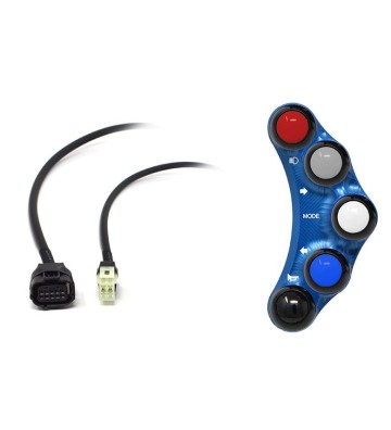 JETPRIME Comutador Esquerdo para YAMAHA YZF-R1 15-20