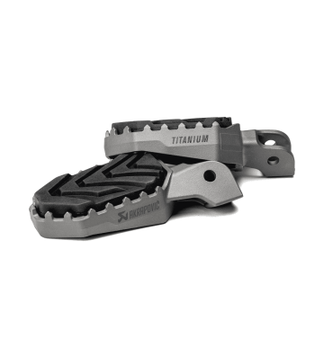 AKRAPOVIC Titanium Foot Pegs Kit for R 1150 GS / R 1200 GS(A) / R 1250 GS(A) / R 1300 GS(A) / R 12 G/S