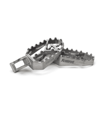 AKRAPOVIC Titanium Foot Pegs Kit for TIGER SPORT 660 24- / 800 11-20 / 850 20-24 / 900 20-24 / 1200 18-