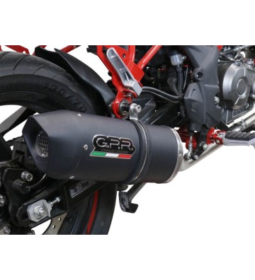GPR  Furor Evo4 Nero Full Exhaust for BN 125 2021-2024