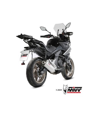MIVV OVAL Silencer for CF MOTO 700 MT 2024 / 650 MT 21-24