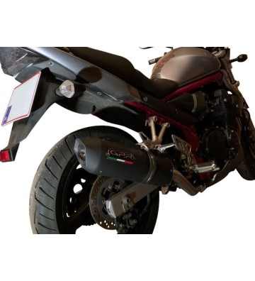 GPR Ponteira de Escape FURORE NERO para SUZUKI GSX 600 F 98-05