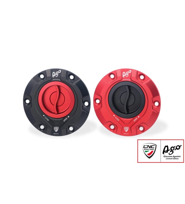 CNC RACING Fuel Tank Cap GIACOMO AGOSTINI Limited Edition for MV AGUSTA