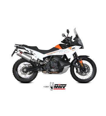 MIVV DAKAR Slip-on for KTM 790 ADVENTURE 19-25 / 890 ADVENTURE 20-25