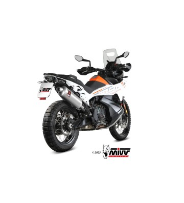 MIVV Ponteira de Escape DAKAR para KTM 790 ADVENTURE 19-25 / 890 ADVENTURE 20-25