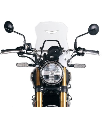 UNIT GARAGE Windscreen with GPS Support for ROYAL ENFIELD Bear 650