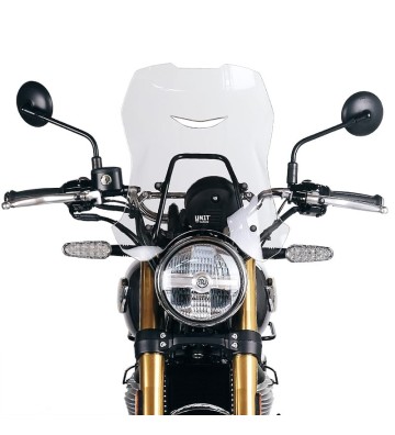 UNIT GARAGE Vidro XL com Suporte de GPS para ROYAL ENFIELD Bear 650