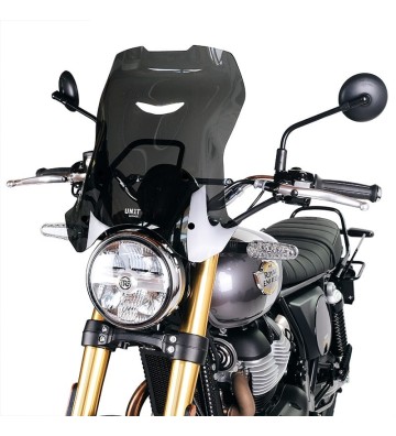 UNIT GARAGE Vidro XL com Suporte de GPS para ROYAL ENFIELD Bear 650