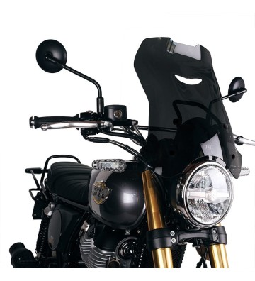 UNIT GARAGE Vidro XL com Suporte de GPS para ROYAL ENFIELD Bear 650