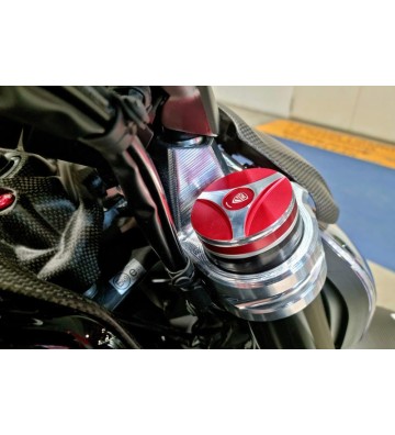 CNC RACING Fork leg plug cover kit for DIAVEL V4 23-