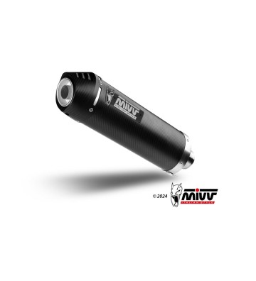 MIVV Ponteira de Escape OVAL para HONDA Hornet 600 03-06