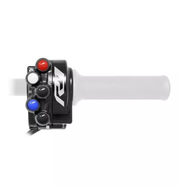 JETPRIME Throttle Control with Integrated Handlebar Switch Street Version for YAMAHA YZF-R1 20-25