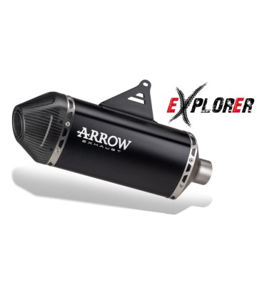ARROW Ponteira de Escape EXPLORER para HONDA XL750 Transalp 23-25