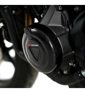 R&G Carbon Engine Case Sliders Kit for TRIUMPH Trident 660 21- / Tiger Sport 660 22-24 / Daytona 660 24-25