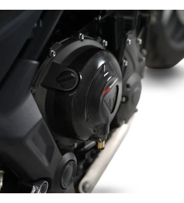 R&G Kit de Proteções de Tampas de Motor em Carbono para TRIUMPH Trident 660 21- / Tiger Sport 660 22-24 / Daytona 660 24-25