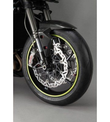 LIGHTECH Carbon Front Mudguard for TRIUMPH Street Triple 765 R 17-24 / Street Triple 765 RS/S 17-25