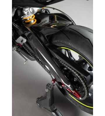 LIGHTECH Guarda Lamas Traseiro em Carbono para TRIUMPH Street Triple 765 R 17-24 / Street Triple 765 RS/S 17-25