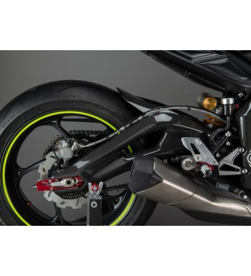 LIGHTECH Carbon Swingarm Protections for TRIUMPH Street Triple 765 R 17-24 / Street Triple 765 RS/S 17-25