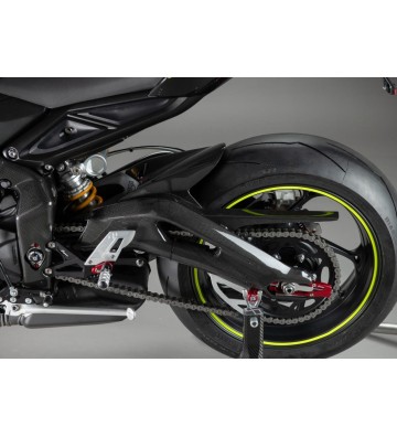 LIGHTECH Carbon Swingarm Protections for TRIUMPH Street Triple 765 R 17-24 / Street Triple 765 RS/S 17-25