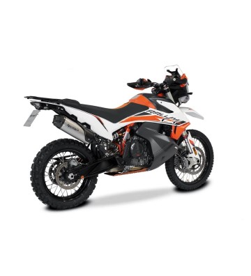 HP CORSE SP-1 CARBON SHORT TITANIUM Slip-on for KTM 790 Adventure 19-24 / 890 Adventure 21-25