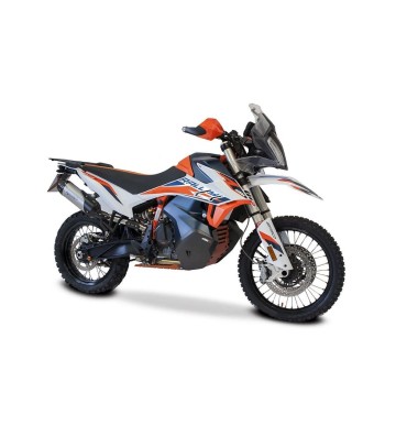 HP CORSE SP-1 CARBON SHORT TITANIUM Slip-on for KTM 790 Adventure 19-24 / 890 Adventure 21-25
