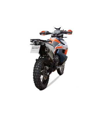 HP CORSE Ponteira de Escape SP-1 CARBON SHORT TITANIUM para KTM 790 Adventure 19-24 / 890 Adventure 21-25
