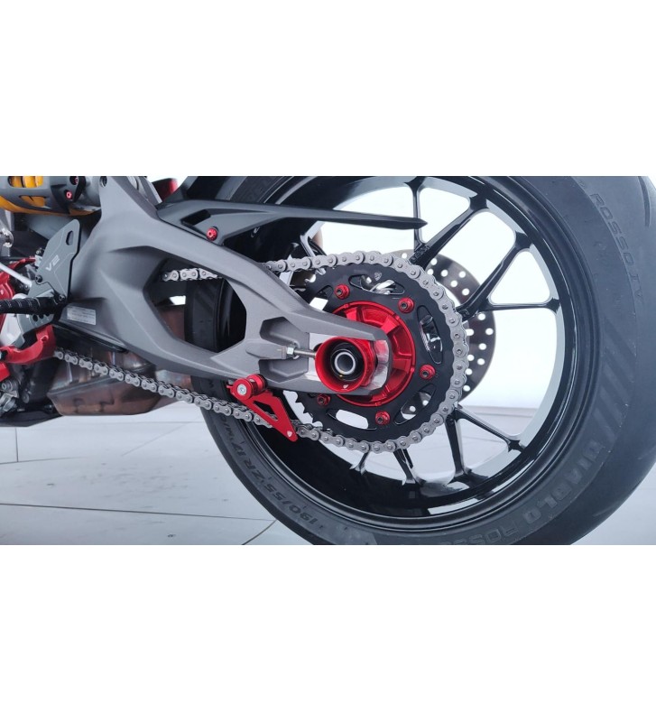 CNC RACING Rear Wheel Axle Protector RACE for DUCATI STREETFIGHTER V2/S 2025 / Panigale V2/S 25-26 / MULTISTRADA V2/S 25-26