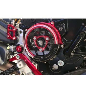 CNC RACING Clutch Cover Protection Slider for DUCATI STREETFIGHTER V2/S 2025 / Panigale V2/S 25- / MULTISTRADA V2/S 25-26