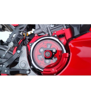 CNC RACING Clutch Cover Protection Slider for DUCATI STREETFIGHTER V2/S 2025 / Panigale V2/S 2025 / MULTISTRADA V2/S 2025