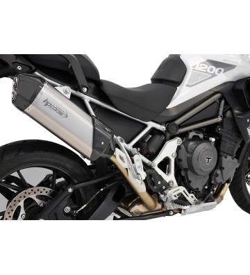 HP CORSE Ponteira de Escape SPS CARBON 350 para TRIUMPH TIGER 1200 21-25