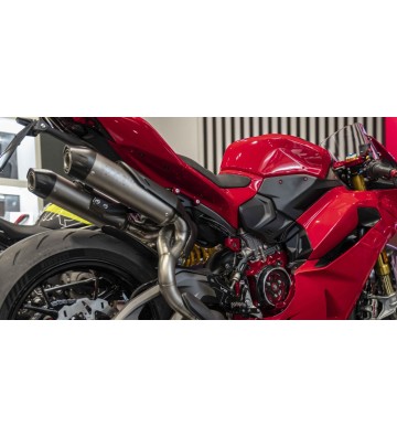 CNC RACING Eliminador de Pousa Pés Traseiro e Suporte de Cintas para DUCATI Panigale V2/S 25- / Streetfighter V2/S 2025