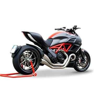 HP CORSE Ponteiras de Escape HYDROFORM FACTORY LINE para DUCATI Diavel 1200 11-16