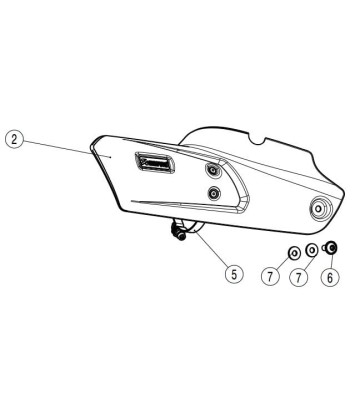AKRAPOVIC Kit protetor de carbono para S-B12SO21-HALAGT