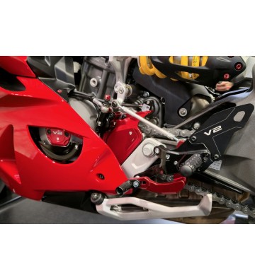 CNC RACING Generator Cover Protector for DUCATI PANIGALE V2/S 25- / STREETFIGHTER V2/S 2025 / MULTISTRADA V2/S 25-26