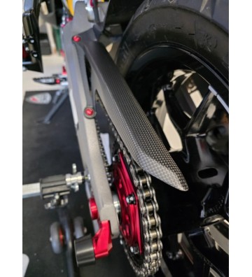 CNC RACING Proteção de Corrente Superior em Carbono para DUCATI MULTISTRADA V2/S 25-26