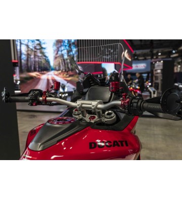 CNC RACING Proteção de Interruptor de Ignição em Carbono para DUCATI MULTISTRADA V2/S 2025