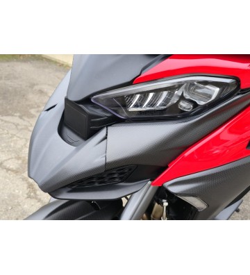 CNC RACING Carbon Air Conveyor Side Covers for DUCATI MULTISTRADA V4/S 2025