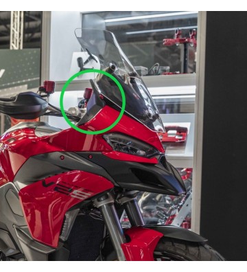 CNC RACING Defletores de Ar em Carbono para DUCATI MULTISTRADA V2/S 2025