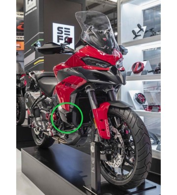 CNC RACING Asas Inferiores em Carbono para DUCATI MULTISTRADA V2/S 25-26