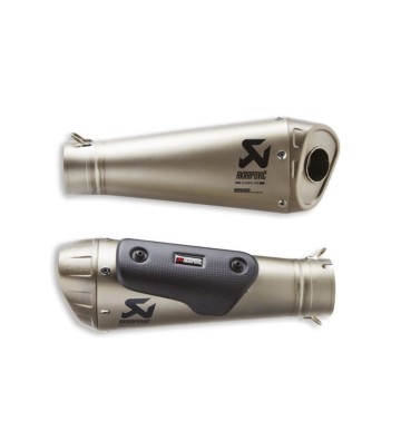 AKRAPOVIC Par de Ponteiras Racing DUCATI PERFORMANCE para DUCATI PANIGALE V4/S 22-24