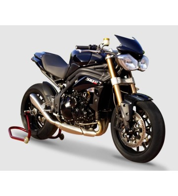 HP CORSE Ponteira de Escape HYDROFORM SATIN para TRIUMPH SPEED TRIPLE 1050 11-15