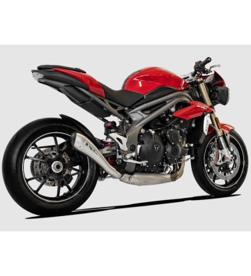 HP CORSE Ponteira de Escape HYDROFORM SATIN para TRIUMPH SPEED TRIPLE 1050 16-20