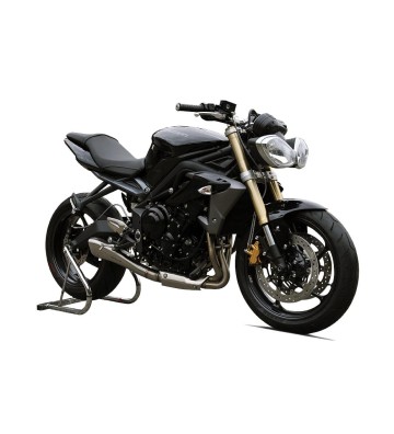 HP CORSE Ponteira de Escape HYDROFORM SATIN para TRIUMPH STREET TRIPLE 675 13-15