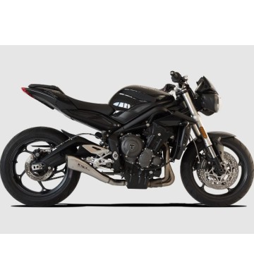 HP CORSE HYDROFORM SATIN Slip-on for TRIUMPH STREET TRIPLE 765 17-22