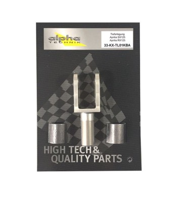 ALPHA TECHNIK Lowering Kit 40mm for APRILIA SX125 / RX125 18-20